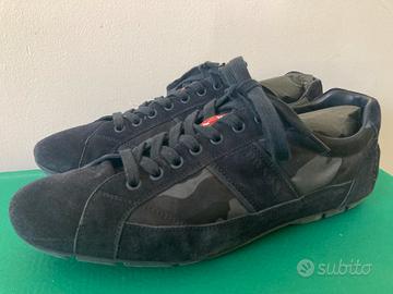 Scarpe PRADA tg.43 Blu navy camouflage