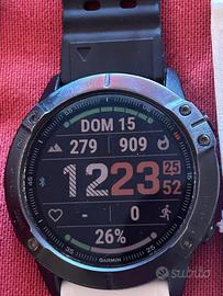 Garmin Fenix 6X Pro 51 mm Orologio GPS Multisport