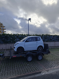 Trasporto con rimorchio 2400 kg o gancio traino