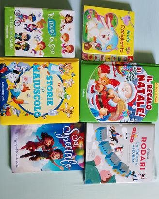 6 libri per bambini 