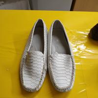 Sneakers Simile a TOD'S- Cuoio / Bianche e Marrone