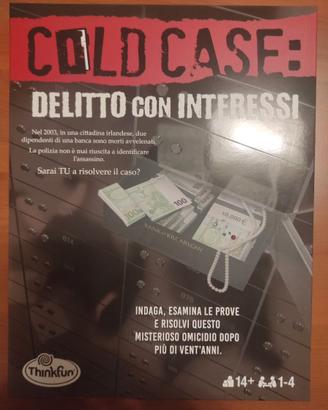 Cold case: delitto con interessi.