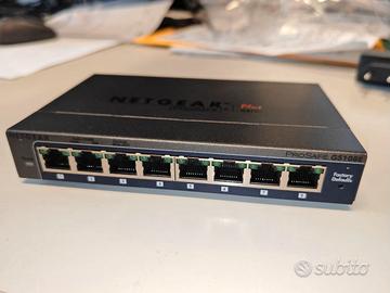 Switch Netgear prosafe PLUS GS108E