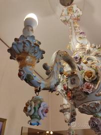 Lampadario Capodimonte