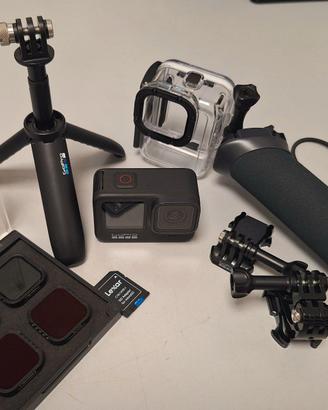 GoPro HERO9 Black - Kit Completo con Accessori Ori