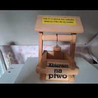 Pozzo in legno grezzo 