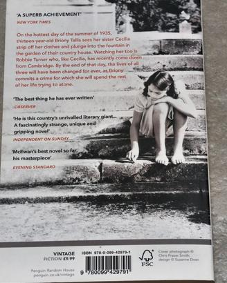 "Atonement" by  Ian McEvan