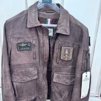 Giacca in pelle da pilota