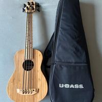 Kala U-Bass Bamboo ukulele basso elettrificato