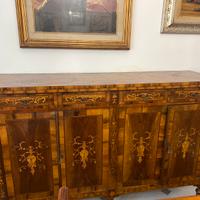 Credenza in stile maggiolino vintage