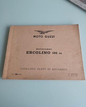 Catalogo parti di ricambio Motocarro Ercolino 192 