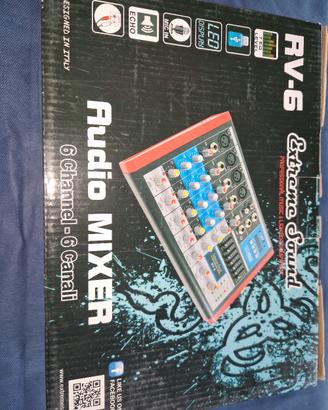 audio mixer canali 6