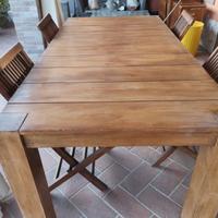 set tavolo 6 sedie 