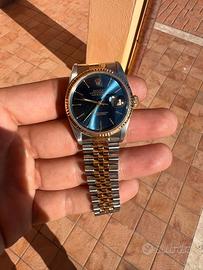 Rolex date just acciaio e oro jubilee