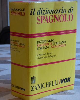 Dizionario spagnolo italiano Zanichelli 