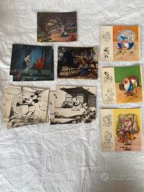 Cartoline DISNEY originali anni 60 lotto