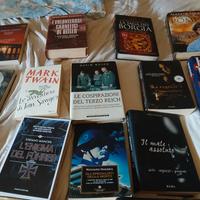 lotto di 48 libri romanzi storic biografie i ecc
