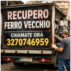 Recupero ferro vecchio gratis