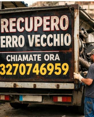 Recupero ferro vecchio gratis