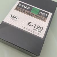 VHS Fuji E-120 Super High Grade - Nuove, sigillate