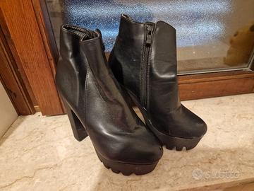 Scarpe zeppe tronchetti stivali sex entra