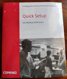 Compaq Evo D500 series quick setup e library CD