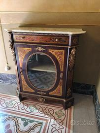 Mobiletto Boulle in stile Napoleone III