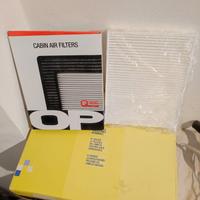 Filtro abitacolo, aria e olio BMW 525 tds