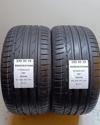 2 GOMME 255 35 19 BRIDGESTONE 100% BAT. RIF4731