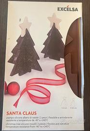 Stampo per albero di natale di cioccolata