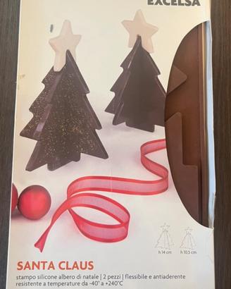 Stampo per albero di natale di cioccolata