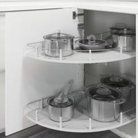 Accessorio girevole base angolare ikea etrusta