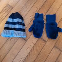 berretto e guanti bambino