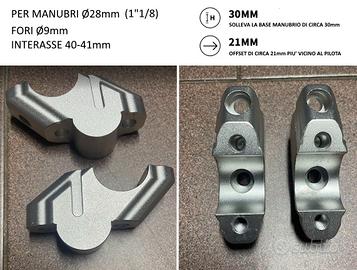 Riser alza manubrio moto