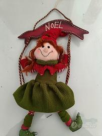 Fuoriporta appendino Natale gnometta