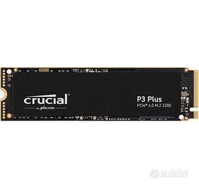 Crucial P3 Plus SSD 1TB PCIe Gen4 NVMe M.2