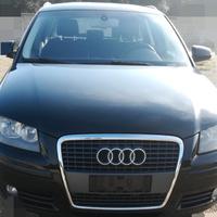 RICAMBI AUTO  AUDI A3 2008 SportBack COLORE NERO