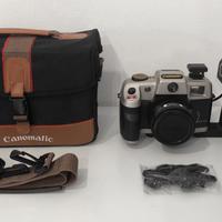 Fotocamera Pellicola Canomatic + Borsa