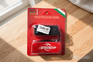 Voltmetro Moto BSDDP Time Voltage Mini3 - Orologio