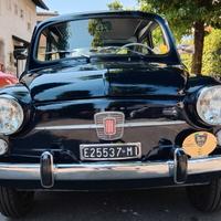 fiat 600 D Fanalona  ASI Targa Oro 