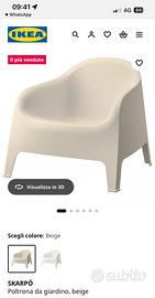 POLTRONA DA GIARDINO SKARPO