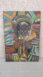 Quadro Giovanni Capito 1995 “Musicista”