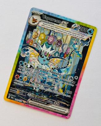 Carta Pokemon Vaporeon Ex Evol. Prism. 149/131