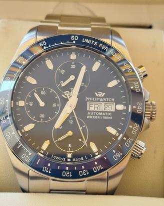 Philip Watch Caribe cronografo automatico nuovo