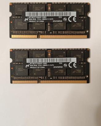 Memoria iMac 8GB 2RX8 PC3L-12800S