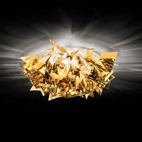 Slamp serie Veli Soffitto Gold