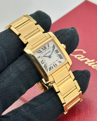 Cartier Tank Francaise oro giallo