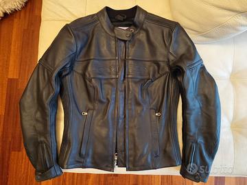 Giacca moto pelle donna IXON S 42 termica +dorsale