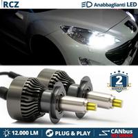 Kit LED H7 CANbus per Peugeot RCZ 6500K 12000LM