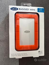 Hard-disk esterno portatile Lacie rugged mini 2TB